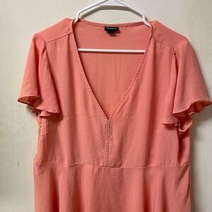 Torrid Short Sleeve Blouse#17
